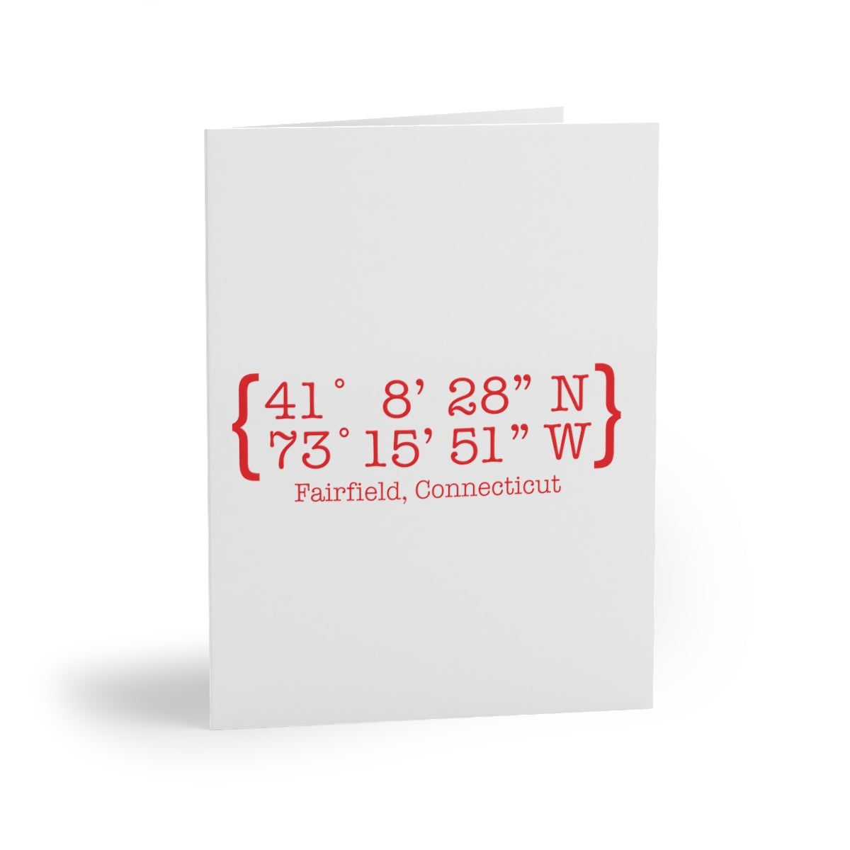 Fairfield Coordinates Greeting Cards (8, 16, and 24 pcs)