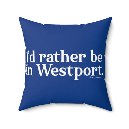 westport ct / connecticut pillow and home decor