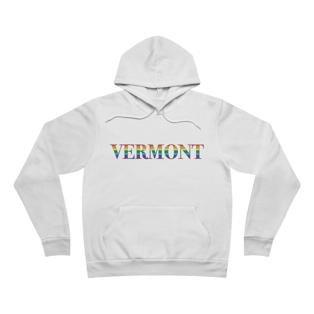 Vermont Rainbow Unisex Sponge Fleece Pullover Hoodie