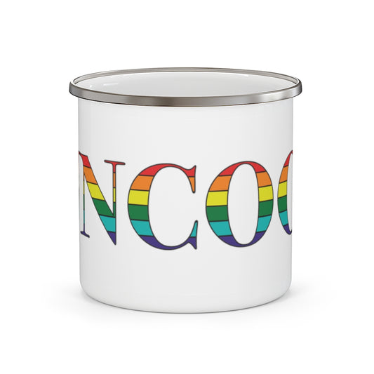 Suncook Rainbow Enamel Camping Mug