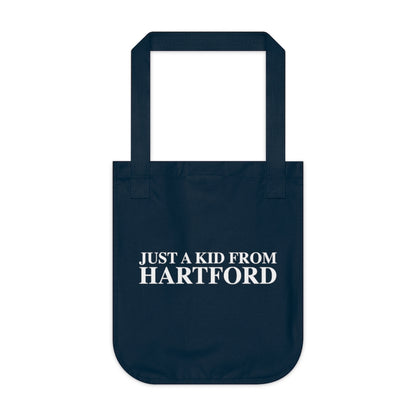 Just a kid from Hartford Organic Canvas Tote Bag  Did you grow up in Hartford, Connecticut? Or know of someone who did? This collection is for someone who has those special Hartford memories.  Proceeds help grow Finding Connecticut's website and brand.   Click here to go back to our home page. 