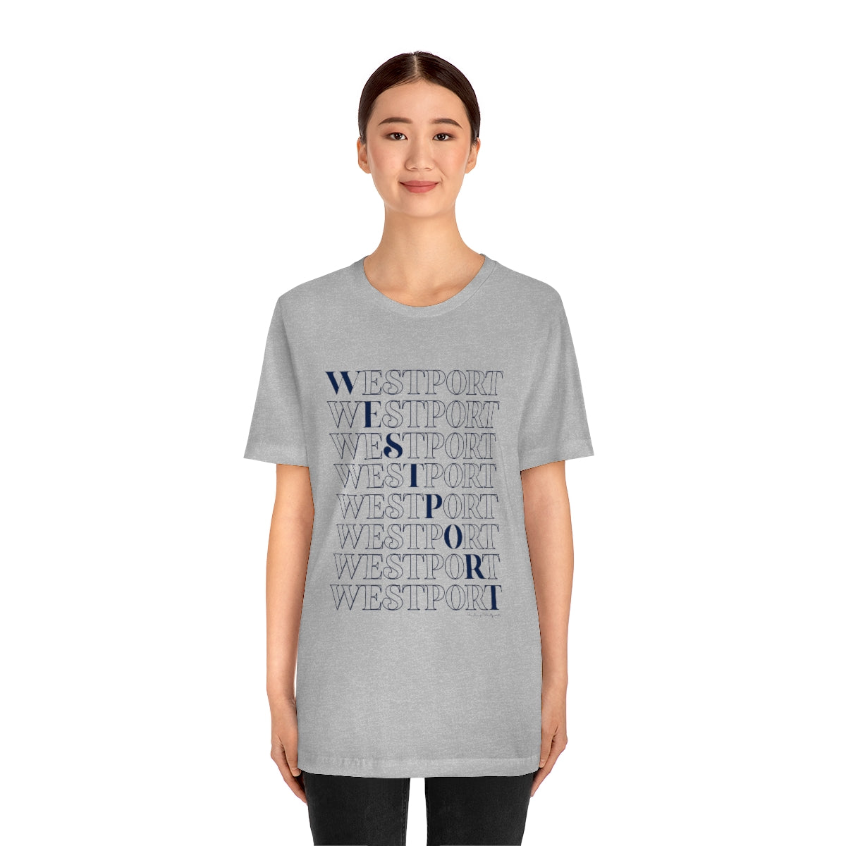 Westport on Repeat Unisex Jersey Short Sleeve Tee