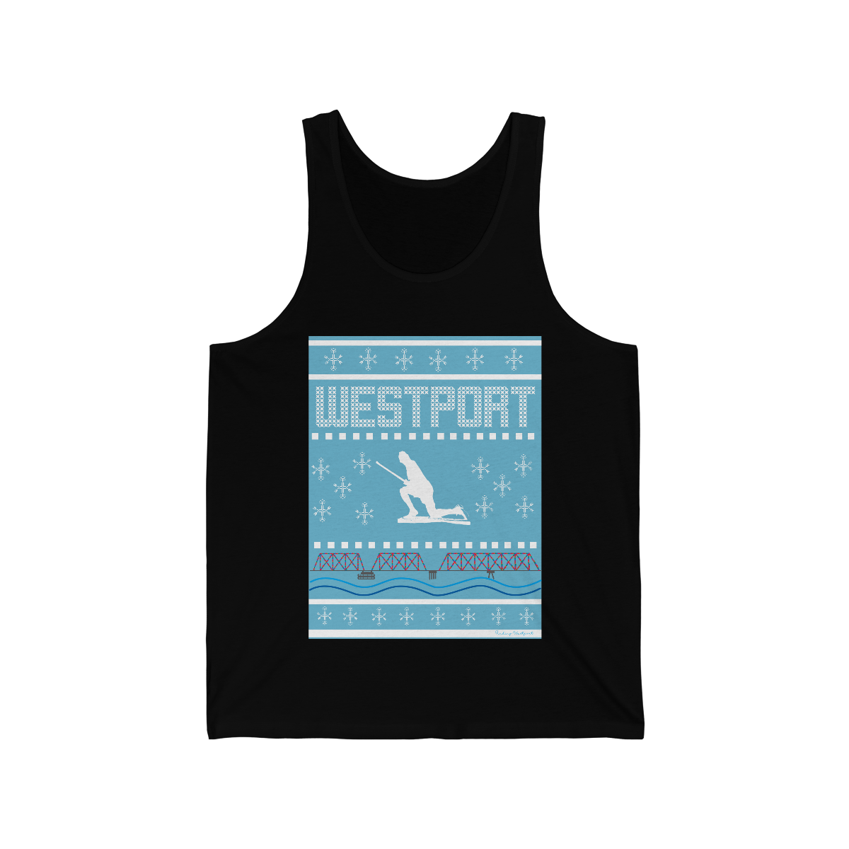 Westport Ugly Holiday Unisex Jersey Tank