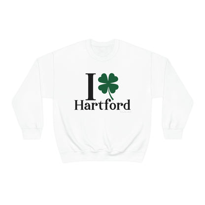 Hartford Connecticut St. Patrick’s Day shirt, I Clover Hartford 