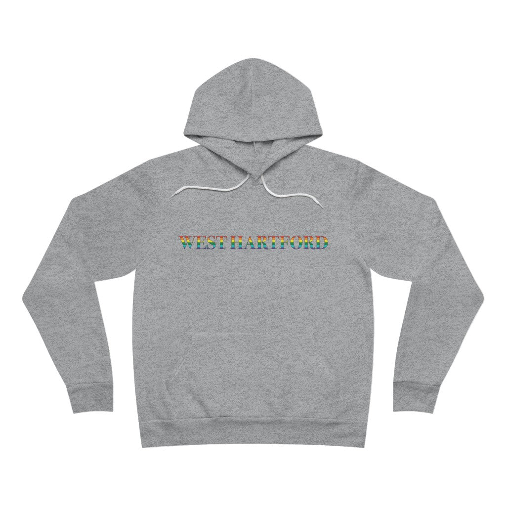 West Hartford Rainbow hoodie.  West Hartford Connecticut tee shirts, hoodies sweatshirts, mugs, other apparel, home gifts, and souvenirs.  10% of the Proceeds of this collection will be donated to a Connecticut LGBTQ organization. Free USA shipping. 