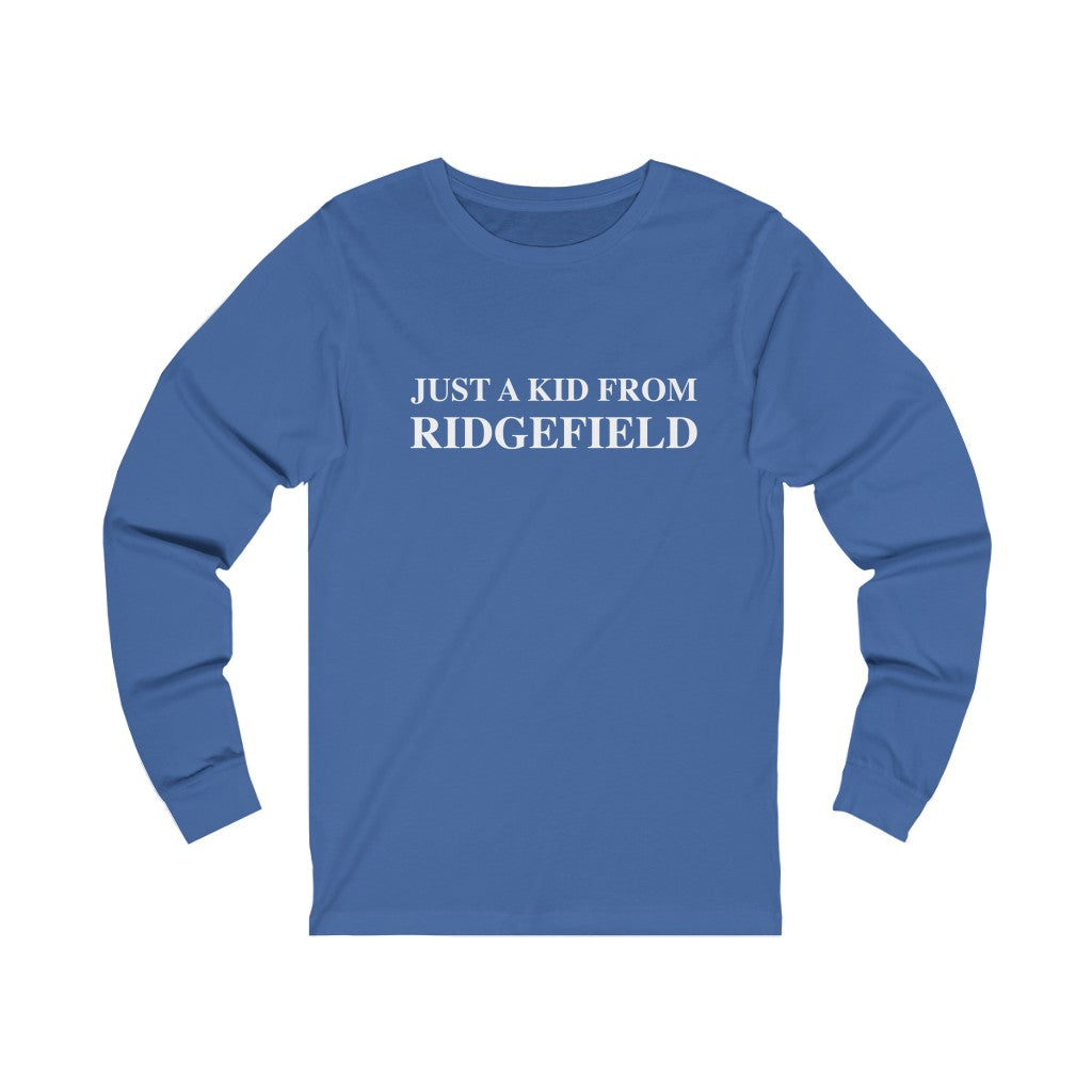 Just a kid from Ridgefield. Ridgefield, Connecticut tee shirts, hoodies sweatshirts, mugs and other apparel, home gifts and souvenirs. Proceeds of this collections goes to help Finding Ridgefield and Finding Connecticut’s brand. Free USA shipping