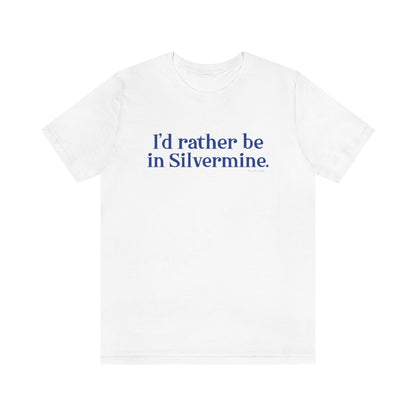 I'd rather be in Silvermine.   I’d rather be  in Rowayton  Norwalk Connecticut tee shirts, hoodies sweatshirts, mugs and other apparel, home gifts and souvenirs. Proceeds of this collections goes to help Finding Norwalk and Finding Connecticut’s brand. Free USA shipping 