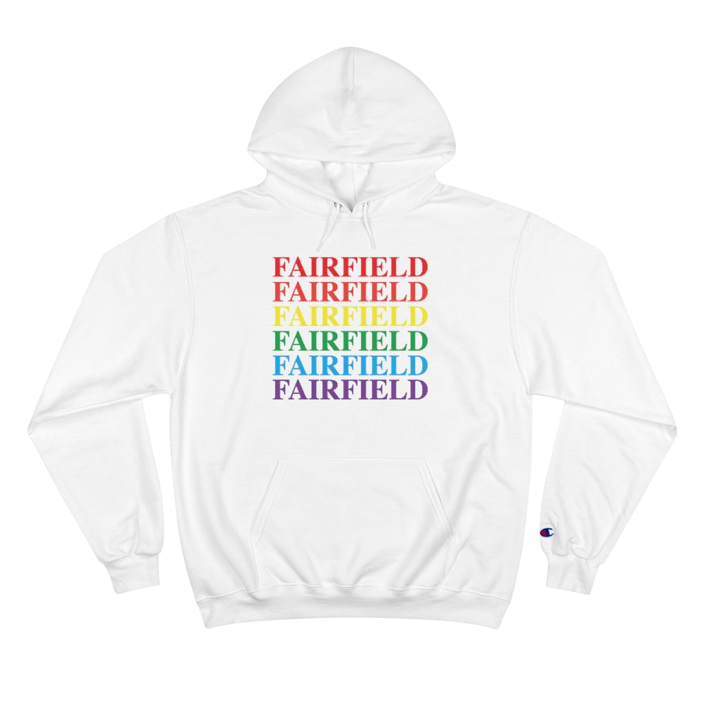 fairfield pride hooded sweatshirt hoodie 