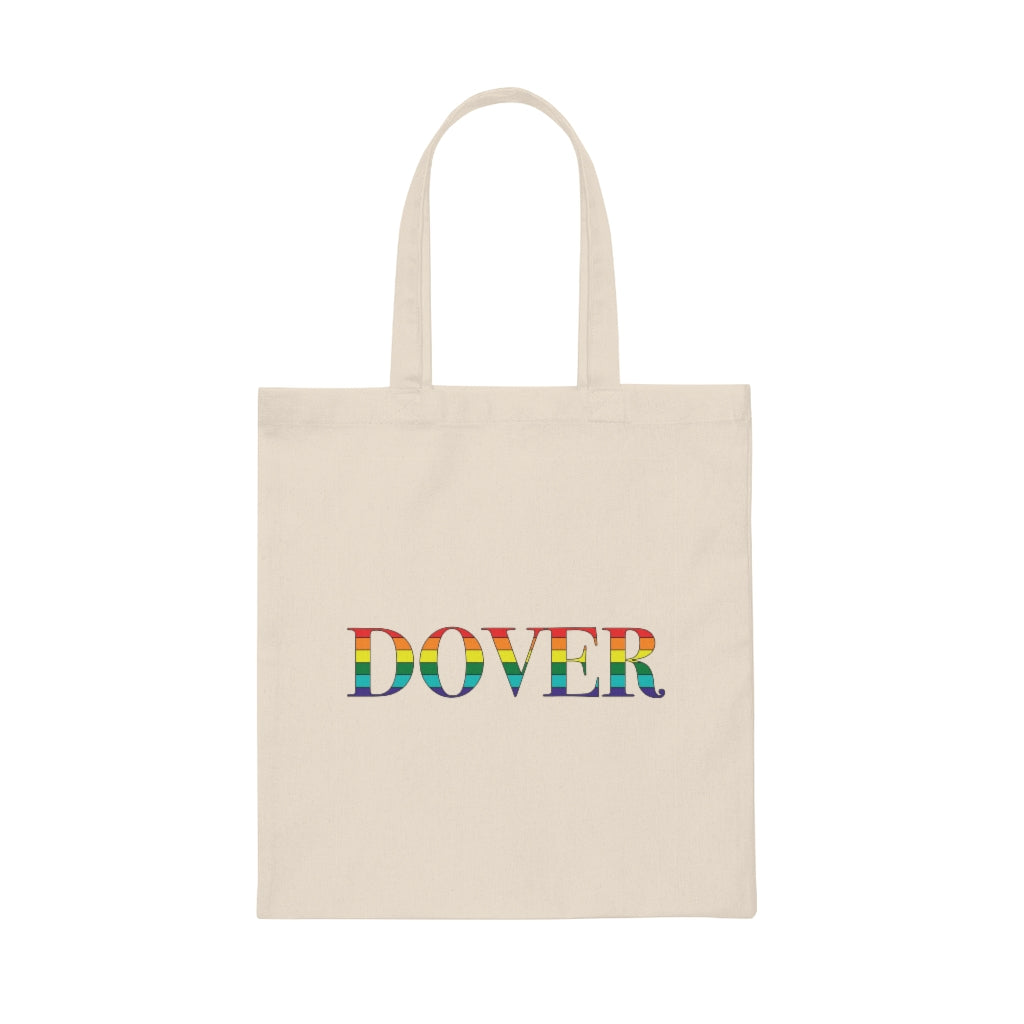 Dover Rainbow Canvas Tote Bag