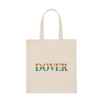 Dover Rainbow Canvas Tote Bag