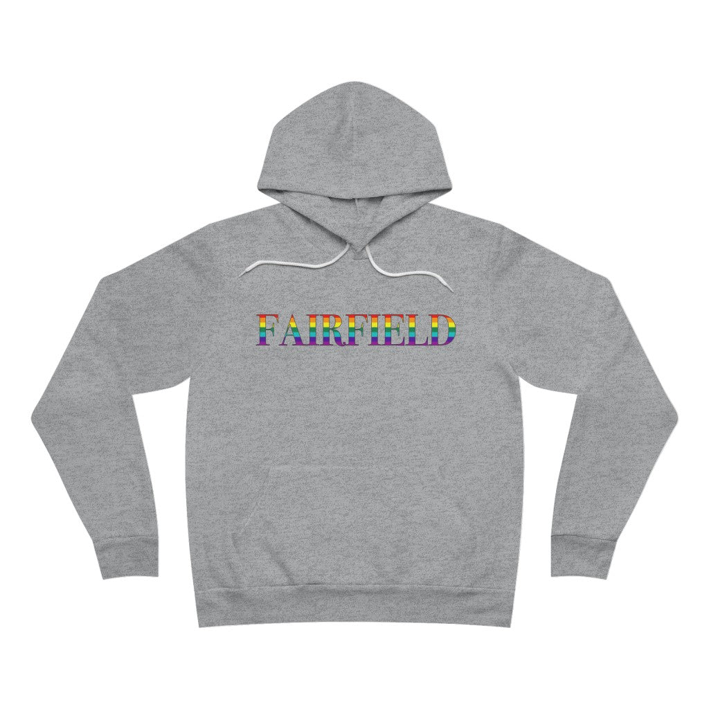 Fairfield CT Rainbow hooded sweatshirt or hoodie