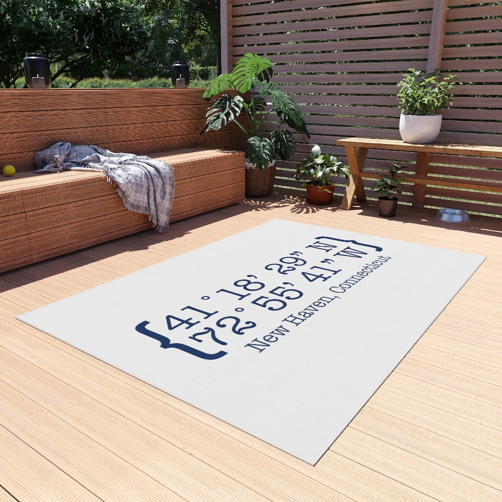 New Haven Coordinates Outdoor Rug