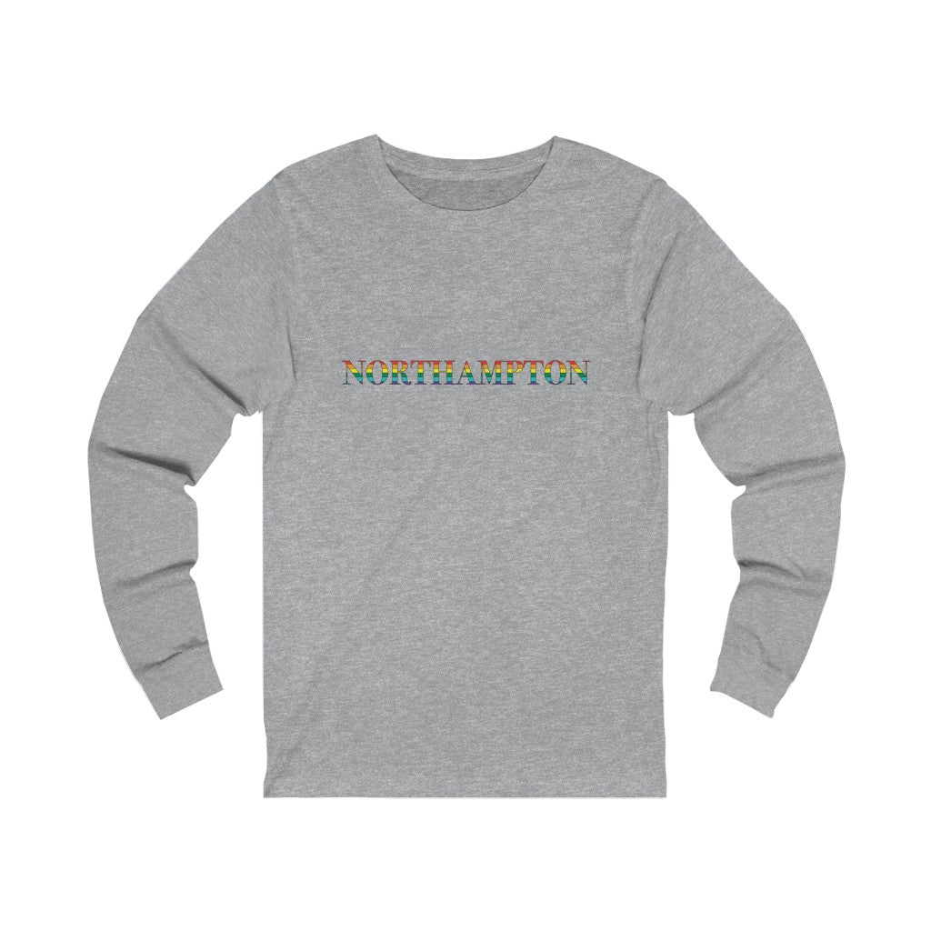 Northampton Rainbow Unisex Jersey Long Sleeve Tee