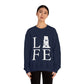 Fairfield Life (front) Unisex Heavy Blend™ Crewneck Sweatshirt