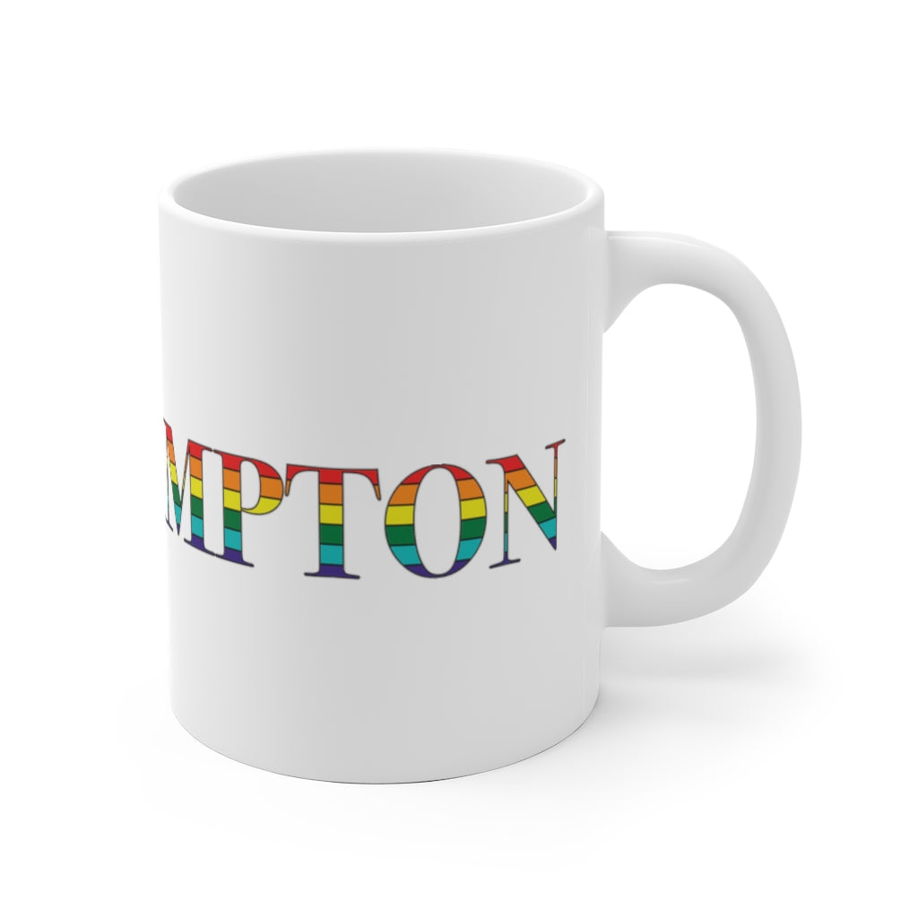 Northampton Rainbow White Ceramic Mug