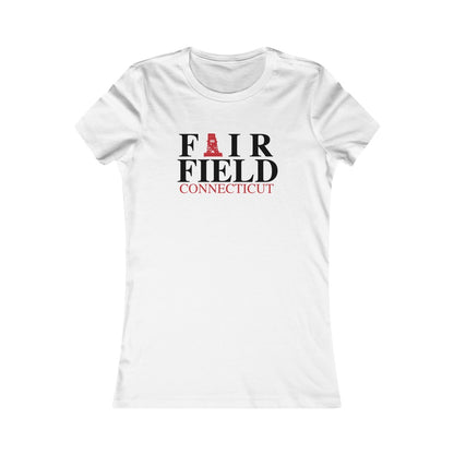 fairfield ct / connecticut womens tee shirt 