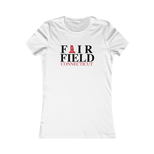 fairfield ct / connecticut womens tee shirt 