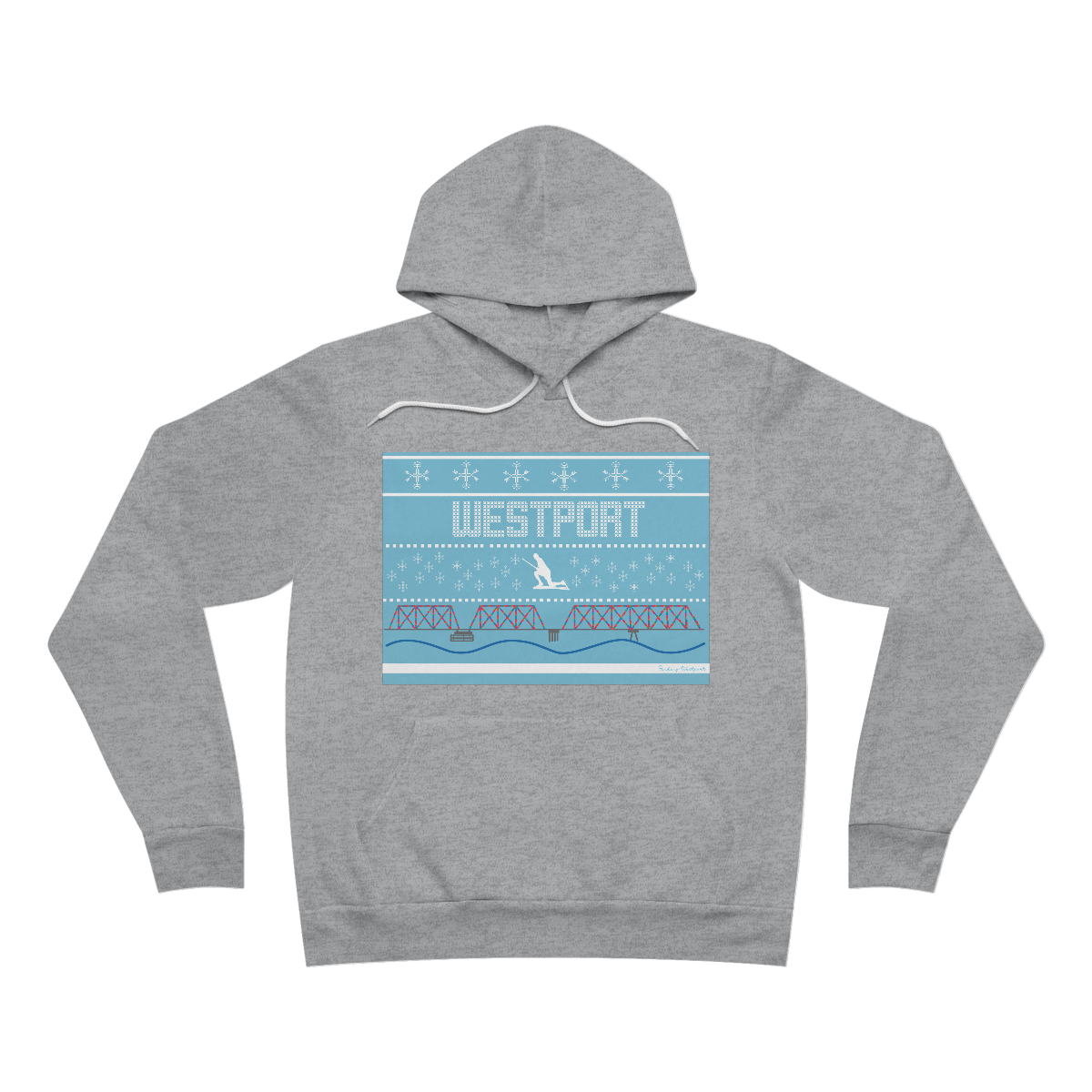 Westport Ugly Holiday Unisex Sponge Fleece Pullover Hoodie