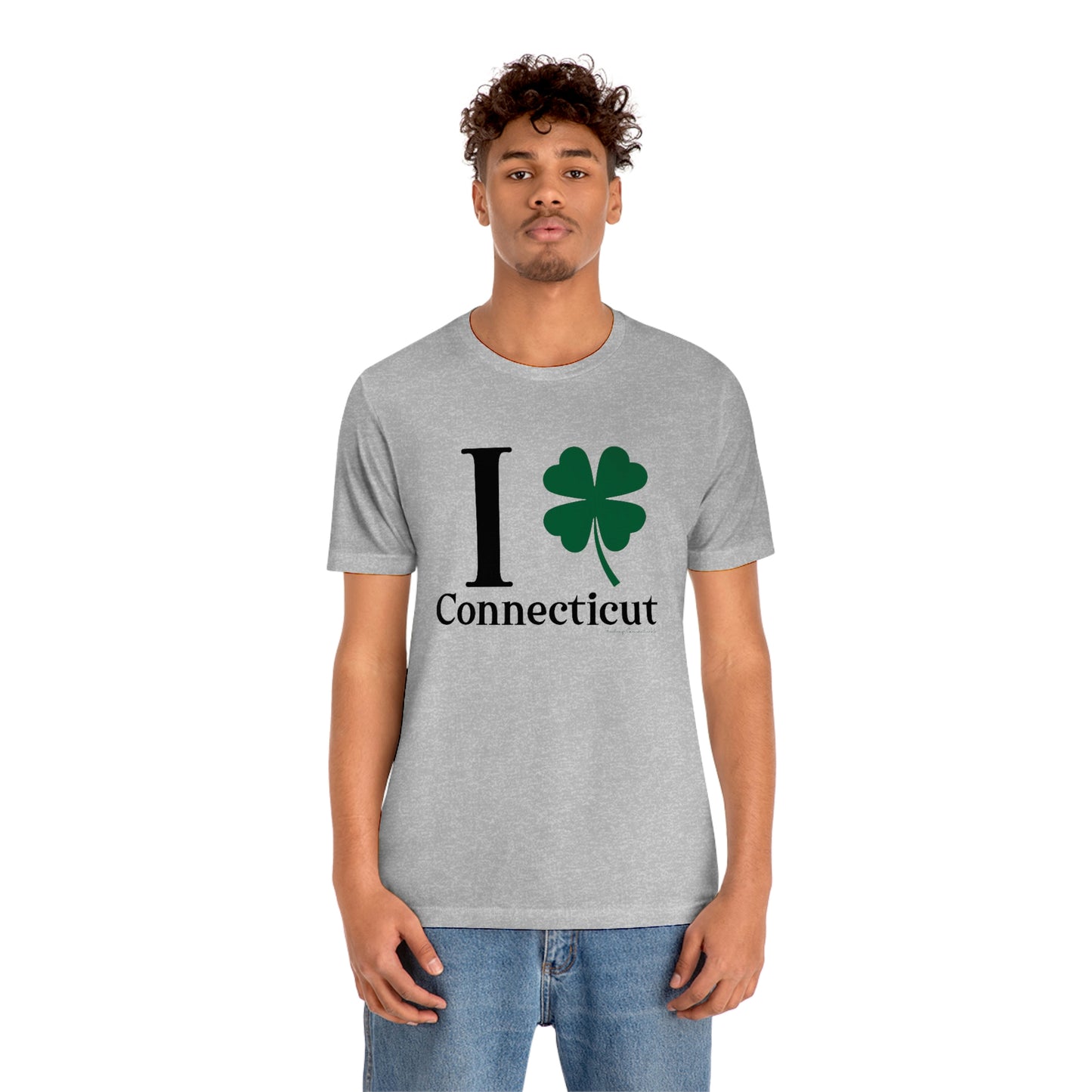 I Clover Connecticut Unisex Jersey Short Sleeve Tee