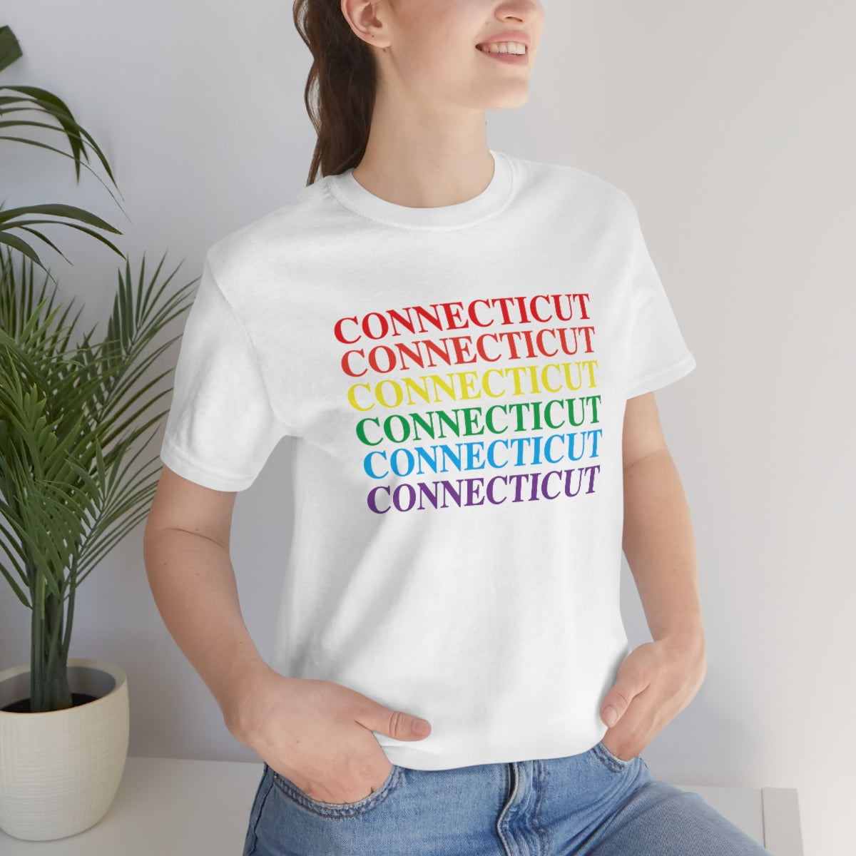 Connecticut Pride Unisex Jersey Short Sleeve Tee