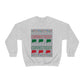 Connecticut Ugly Holiday Unisex Heavy Blend™ Crewneck Sweatshirt