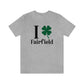 Fairfield Connecticut St. Patrick's Day shirt, I Clover Fairfield