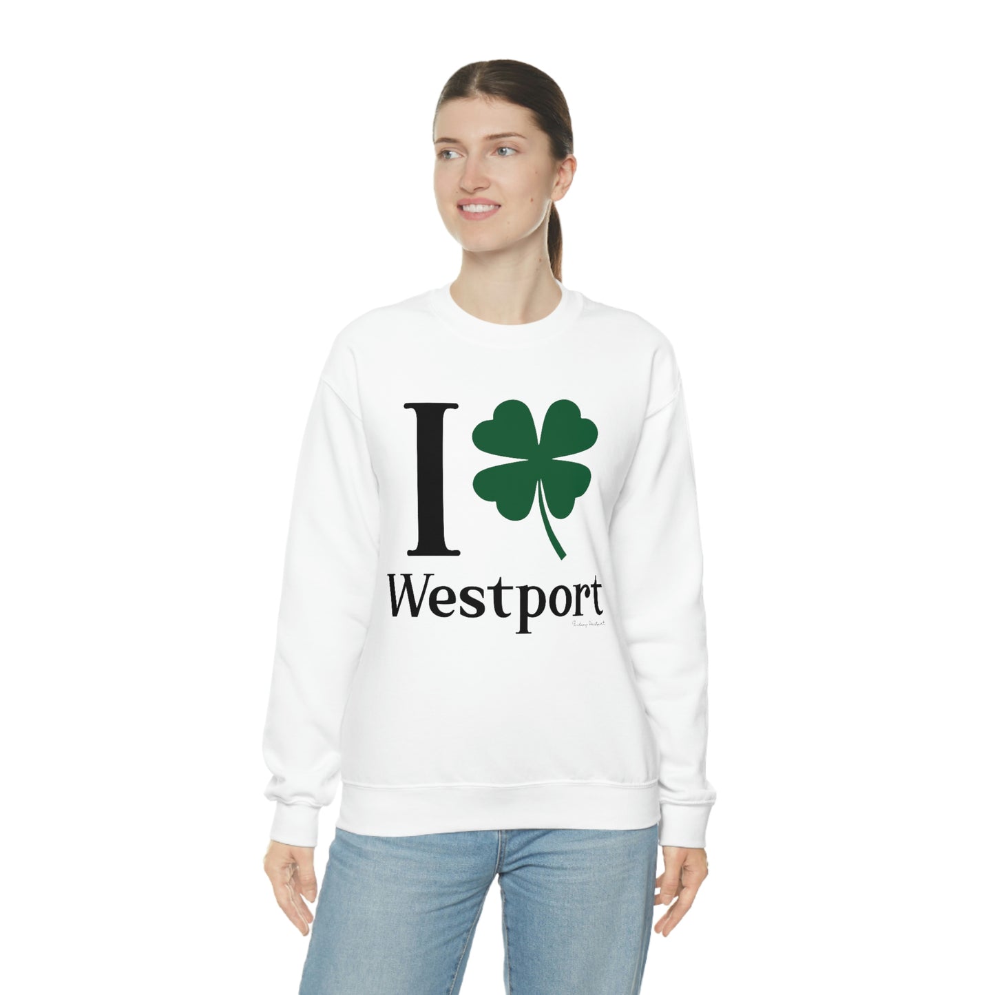 I Clover Westport Unisex Heavy Blend™ Crewneck Sweatshirt