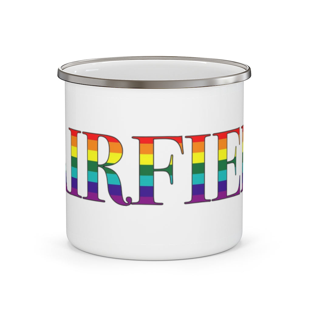 fairfield pride camping mug