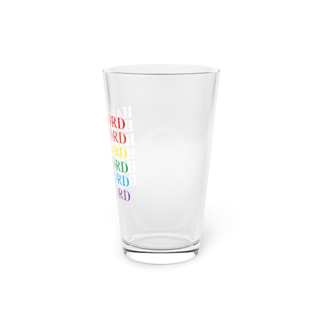 Hartford Pride Pint Glass, 16oz