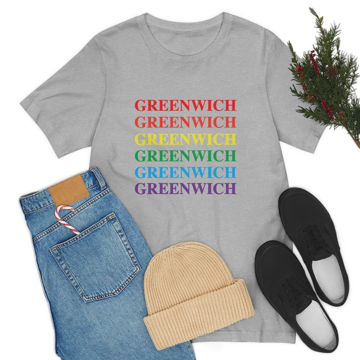 Greenwich Pride Unisex Jersey Short Sleeve Tee