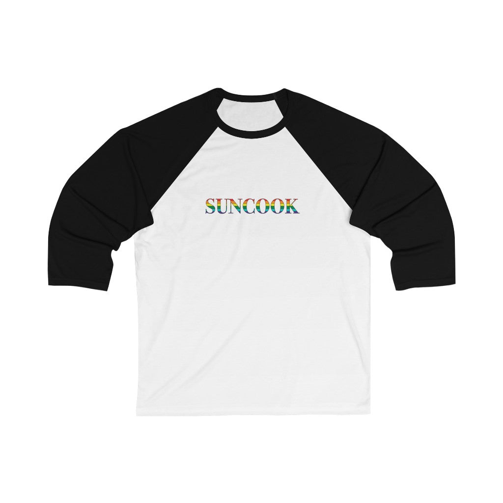 Suncook Rainbow Unisex 3\4 Sleeve Baseball Tee