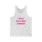 I really really miss stamford ct tank top shirt