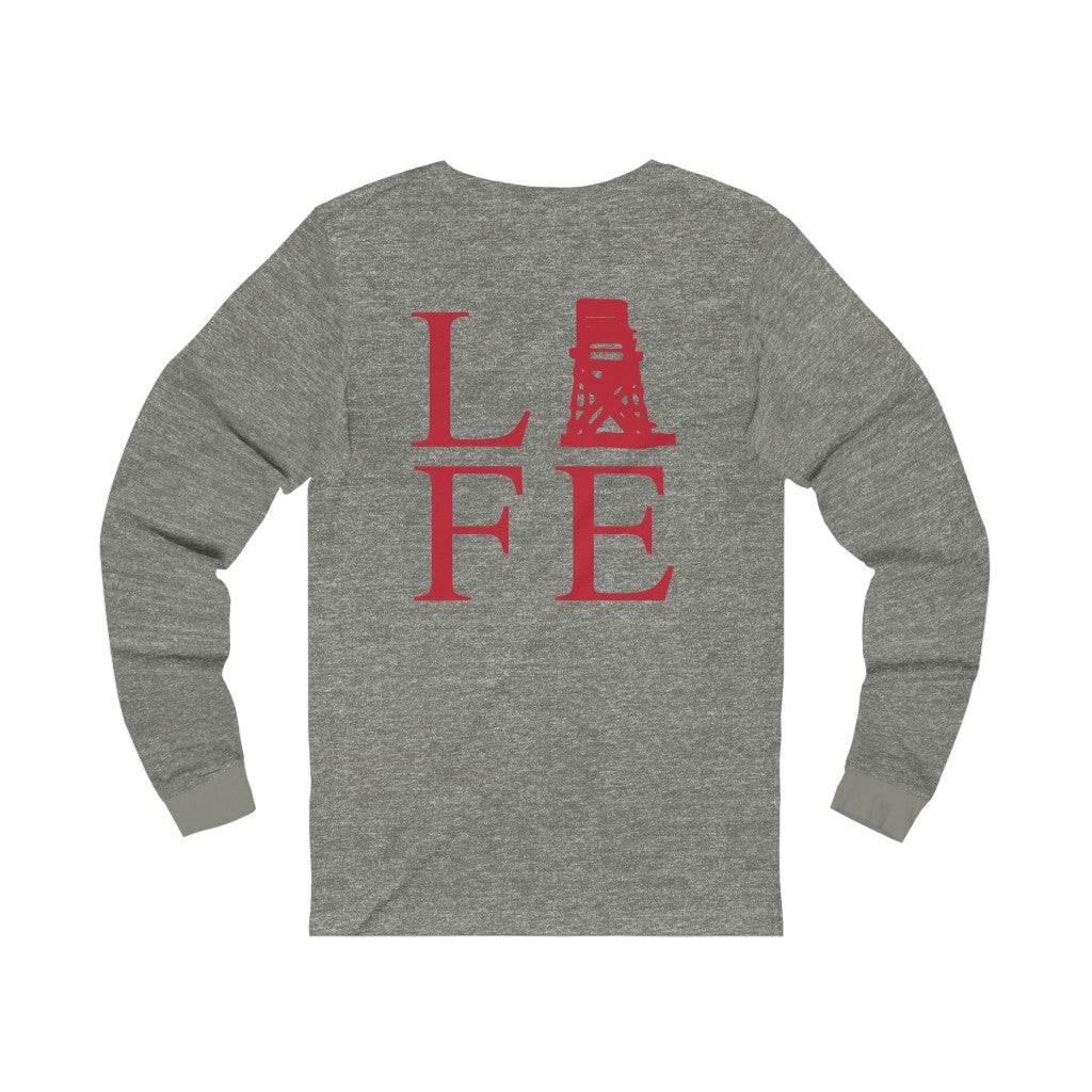 fairfield ct / connecticut long sleeve tee shirt 