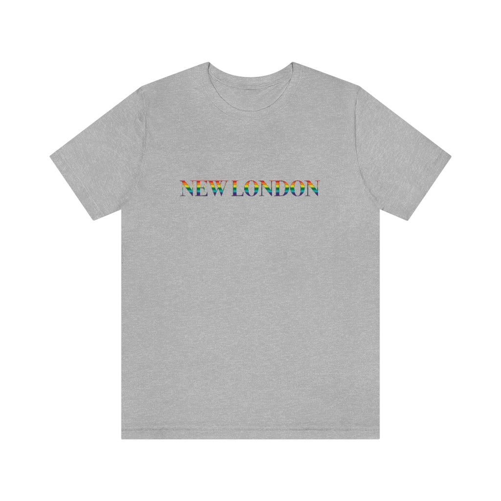 New London Rainbow Unisex Jersey Short Sleeve Tee