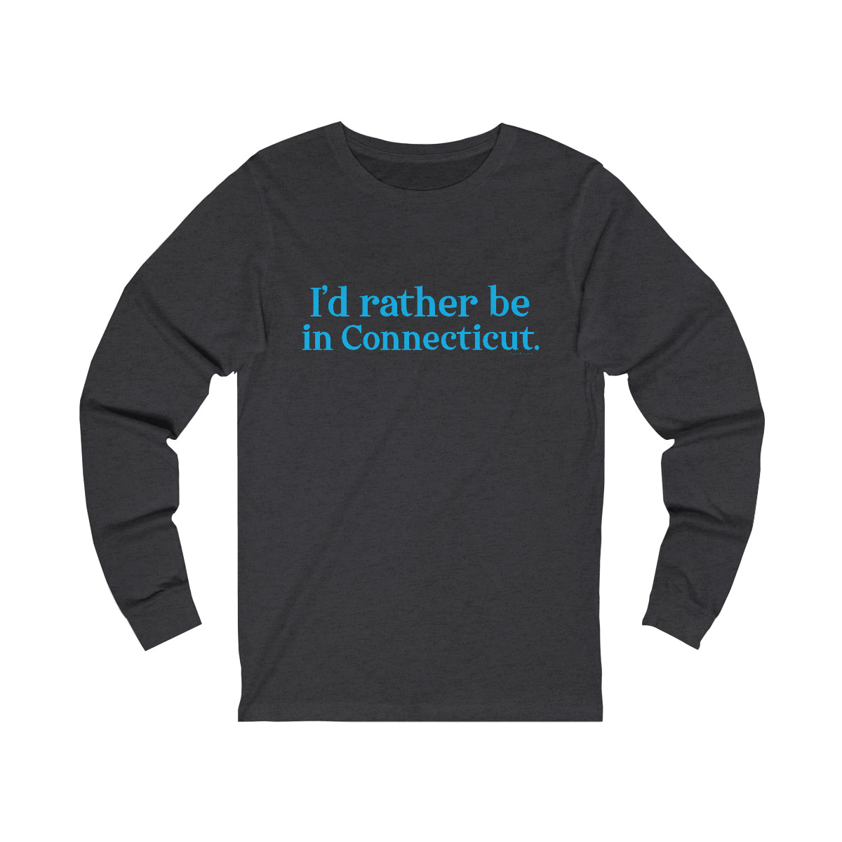 ct / connecticut unisex long sleeve tee shirt 