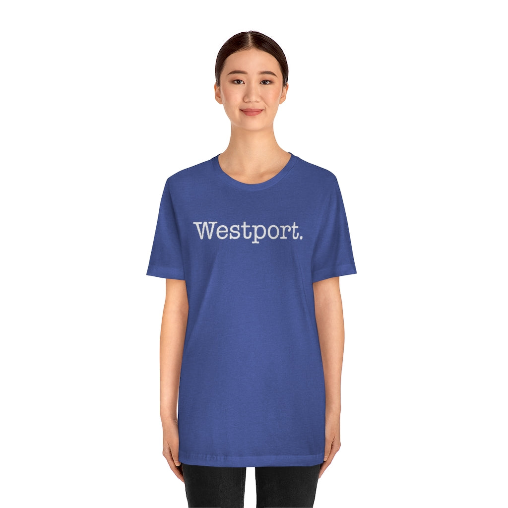 Westport. Unisex Jersey Short Sleeve Tee