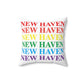 New Haven Pride Spun Polyester Square Pillow 