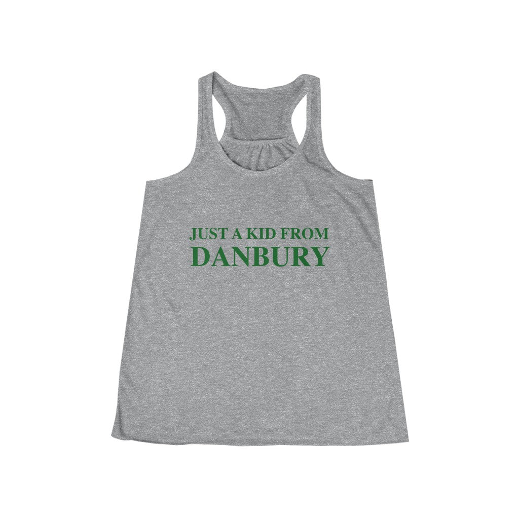 just a kid from danbury womens tank top shirt