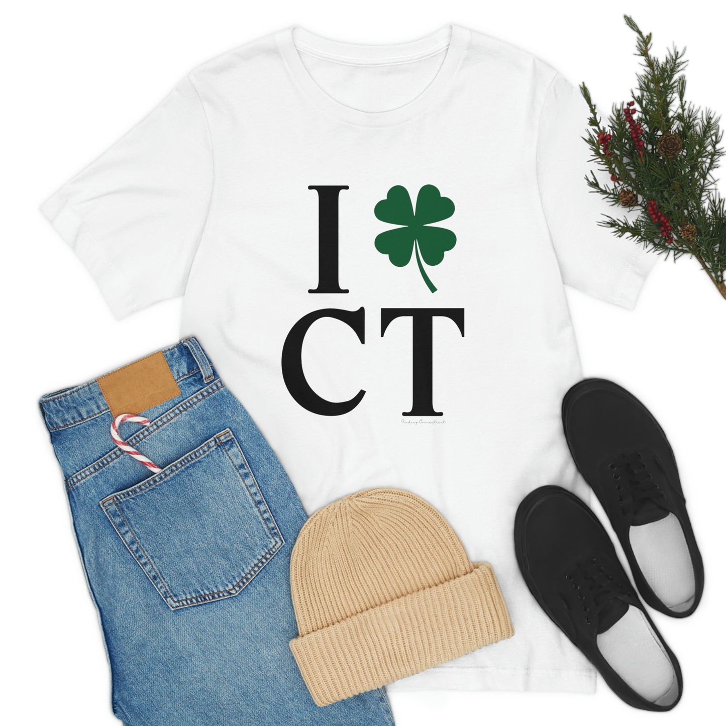 I Clover CT Unisex Jersey Short Sleeve Tee
