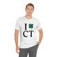 I Clover CT Unisex Jersey Short Sleeve Tee