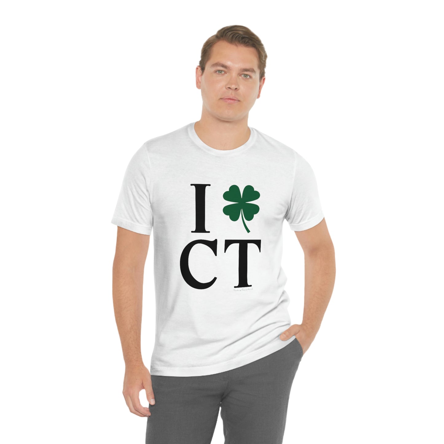 I Clover CT Unisex Jersey Short Sleeve Tee