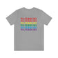 Waterbury Pride Unisex Jersey Short Sleeve Tee