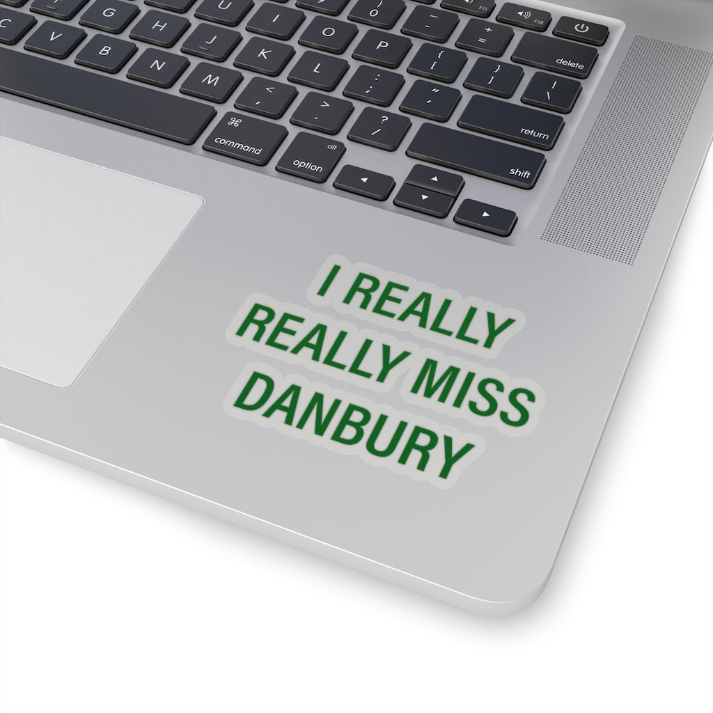 i really really miss danbury connecticut stickers