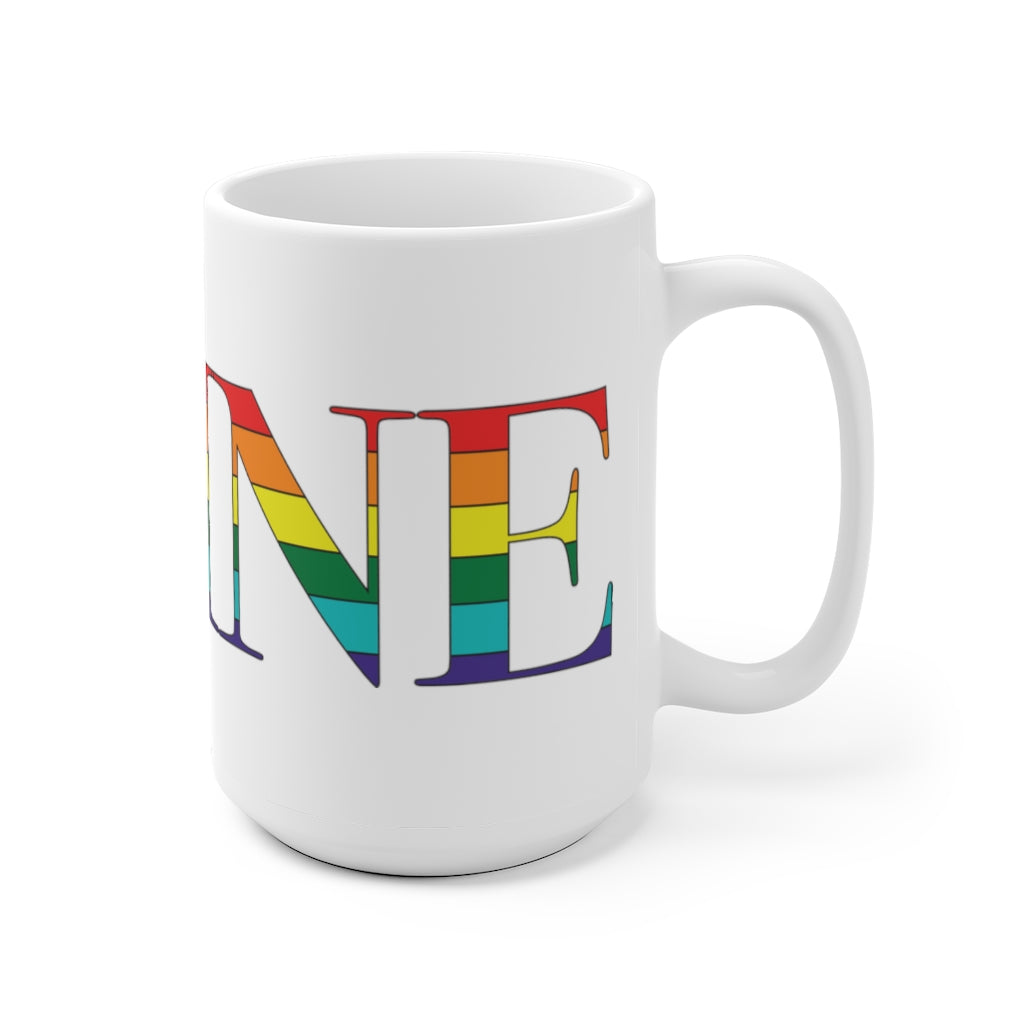 Maine Pride White Ceramic Mug