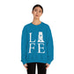 Fairfield Life (front) Unisex Heavy Blend™ Crewneck Sweatshirt