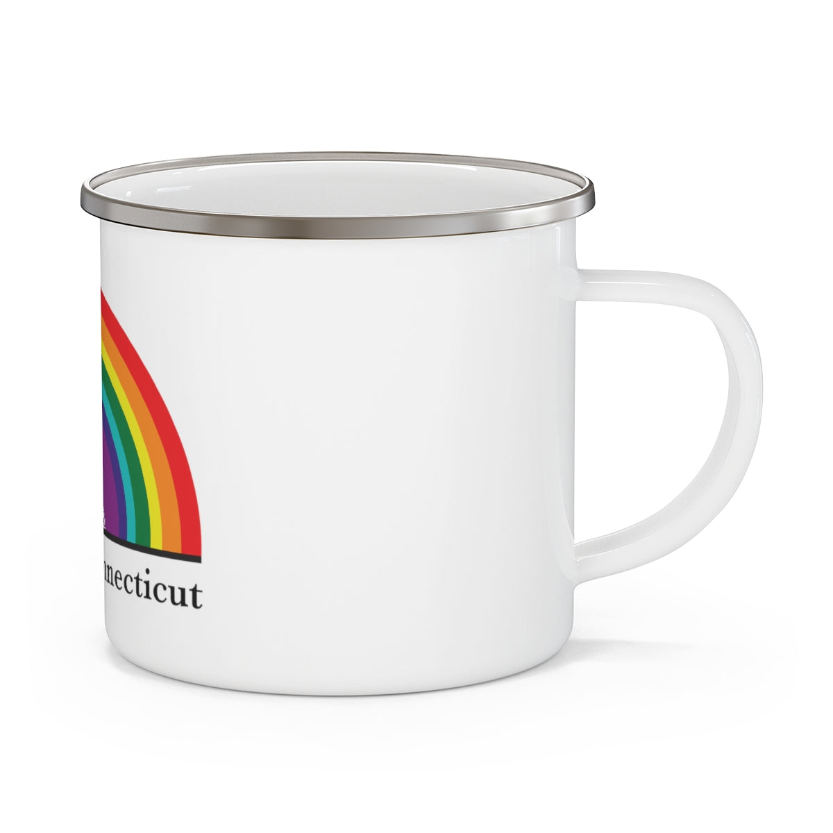 Minuteman Rainbow Enamel Camping Mug