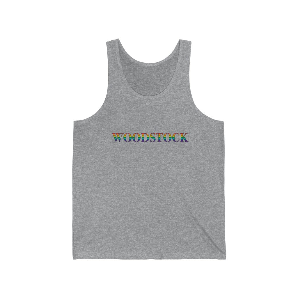 Woodstock Rainbow Unisex Jersey Tank