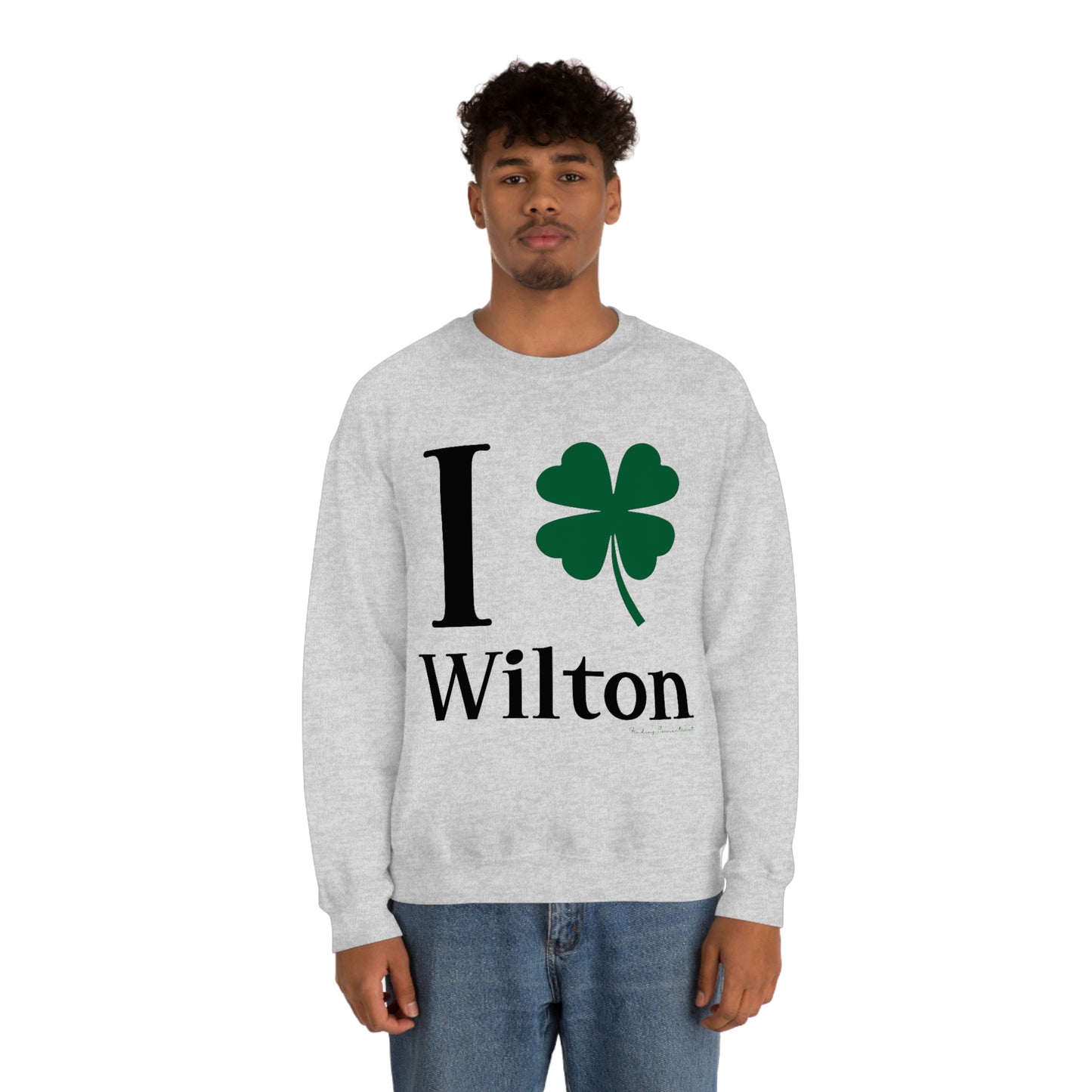 I Clover Wilton Unisex Heavy Blend™ Crewneck Sweatshirt