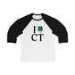Connecticut st. patricks day shirt, i clover ct 
