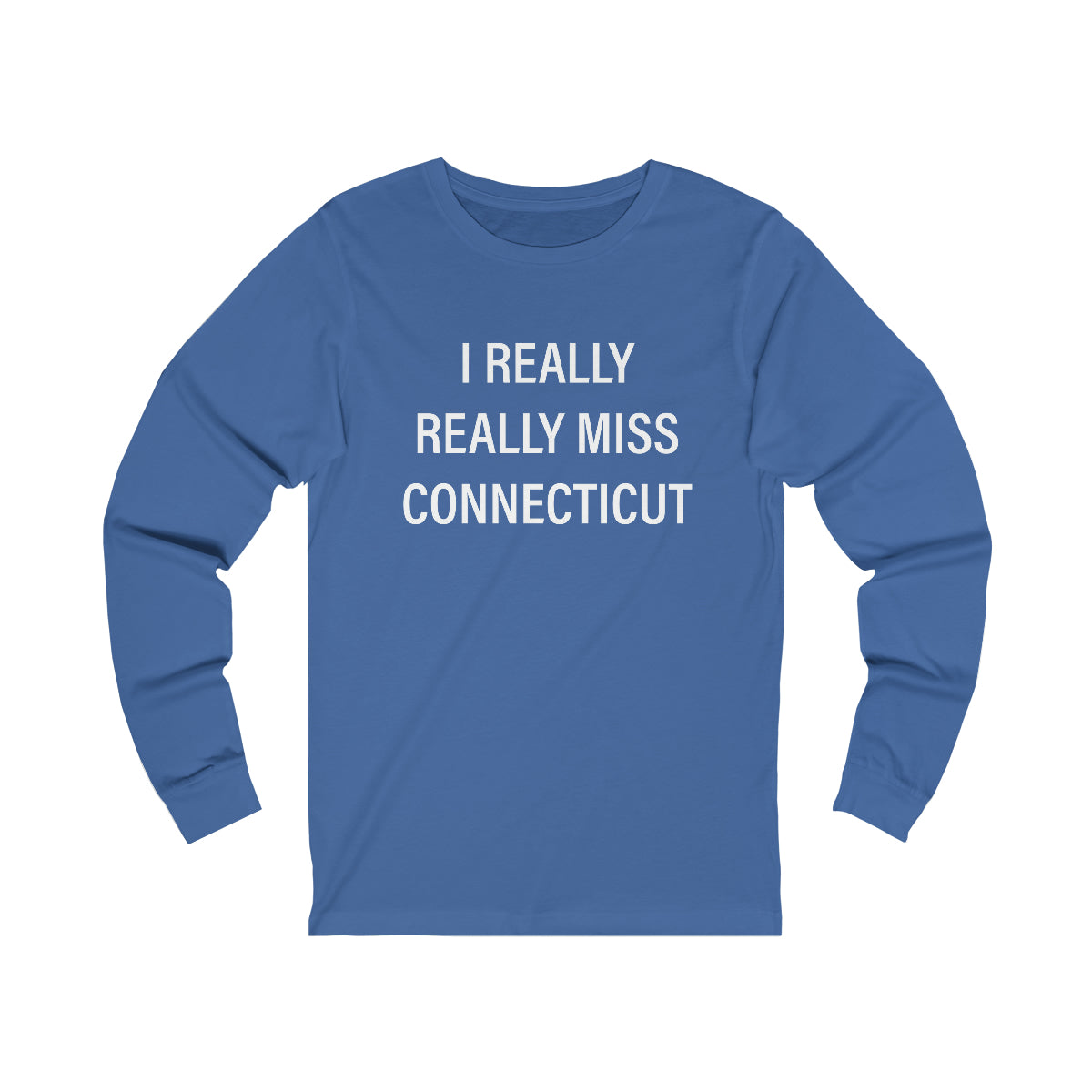 ct / connecticut long sleeve tee shirt